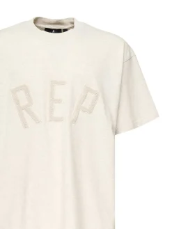 T-shirt con applicazione Rep