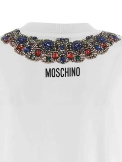 T-shirt con stampa gioiello