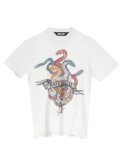 T-shirt del cuore di serpente