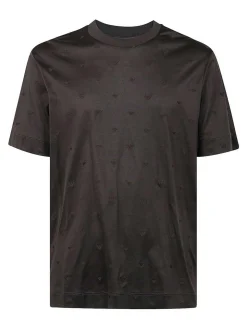 T-shirt del logo allover