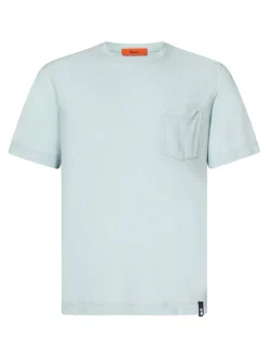 T-shirt della maglia verde Aqua