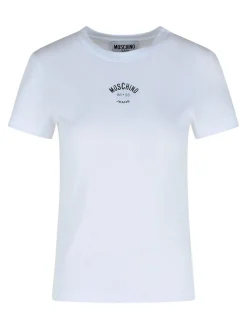 T-shirt di cotone bianco