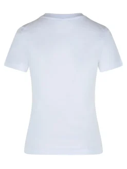 T-shirt di cotone bianco