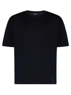 T-shirt di mezzanotte blu dell'isola