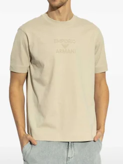T-shirt in cotone logo