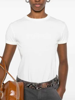 T-shirt in cotone logo