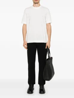 T-shirt in cotone logo