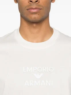 T-shirt in cotone logo