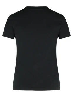T-shirt in cotone nero