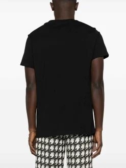 T-shirt in gira nera