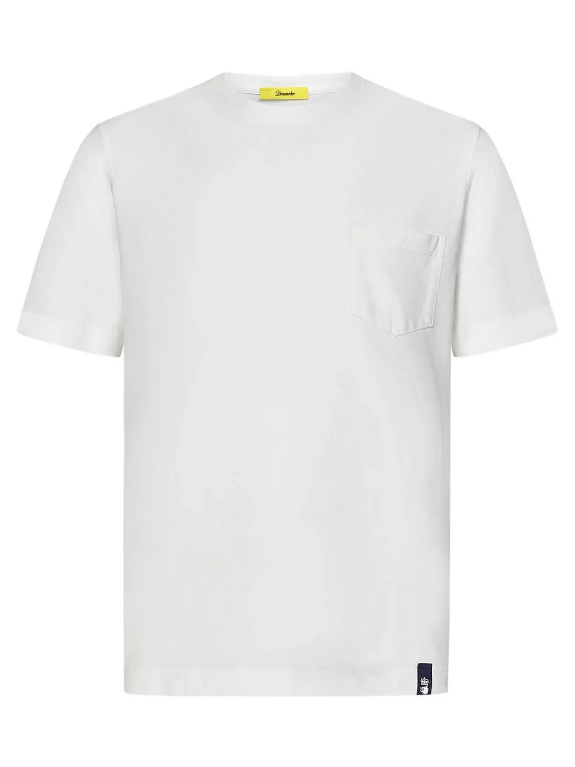 T-shirt in maglia bianco