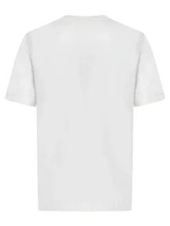 T-shirt in maglia bianco