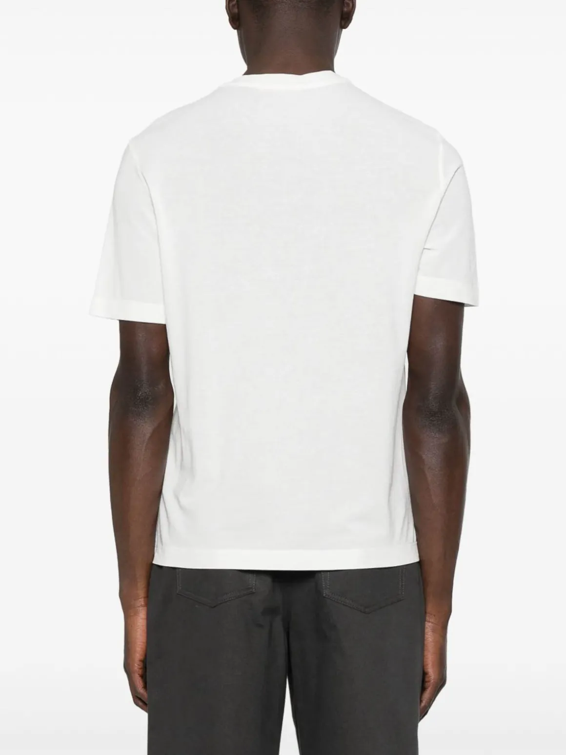 T-shirt in maglia bianco