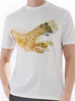 T-shirt Leopardo