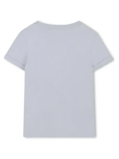 T-shirt ricamato a logo