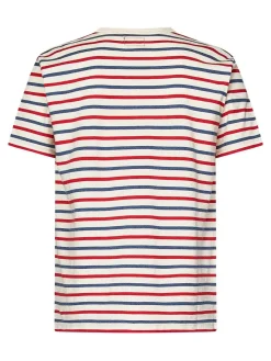 T-shirt Yakut in maglia tubolare multicolore