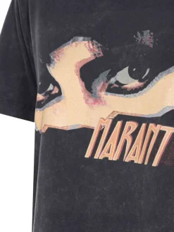 T-shirt zoeline nero sbiadito