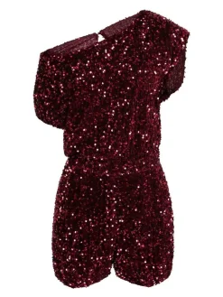 Tuta Ricamata Con Paillettes
