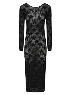 Vestito a maglia lunga
