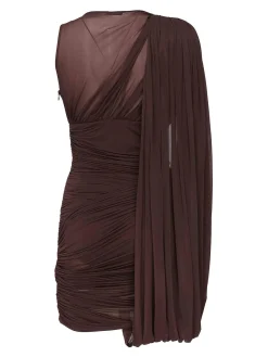 Vestito corto drappeggiato