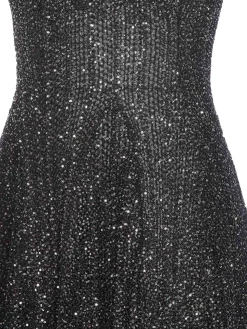 Vestito da paillettes a maglia
