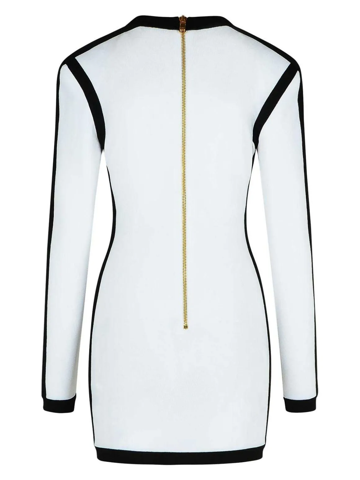 Vestito di miscela viscosa bianca