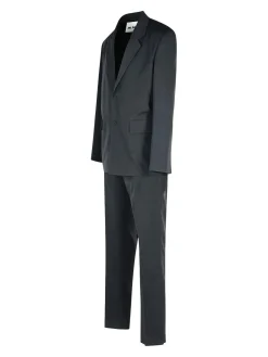 Vestito in lana grigia
