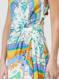 Vestito Midi Stampa Foulard