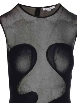 Vestito modellato nero