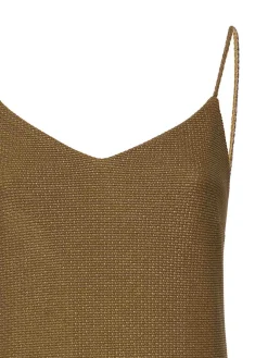 Vestito slip in jacquard jersey
