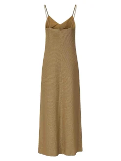 Vestito slip in jacquard jersey