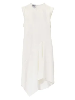 Vestito Smanicato Asimettrico