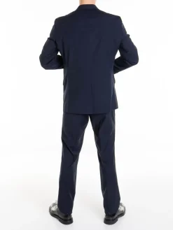 Vestito con risvolto dentellato
