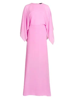 Vestito lungo rosa