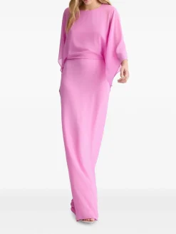Vestito lungo rosa