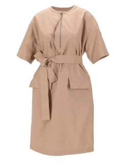 Vestito midi con cintura