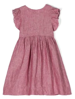 Vestito midi in lino
