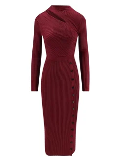 Vestito Midi In Viscosa