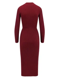 Vestito Midi In Viscosa