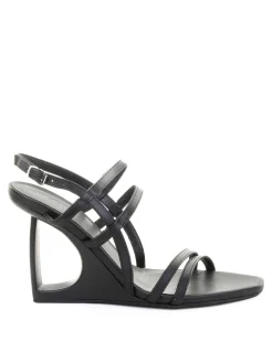 Vic Mati Sandalo Nero In Pelle