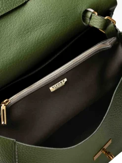 Vison Borsa A Spalla Viola Extra Large