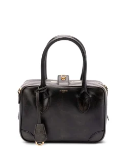 VITA TOTE BAG in pelle nera