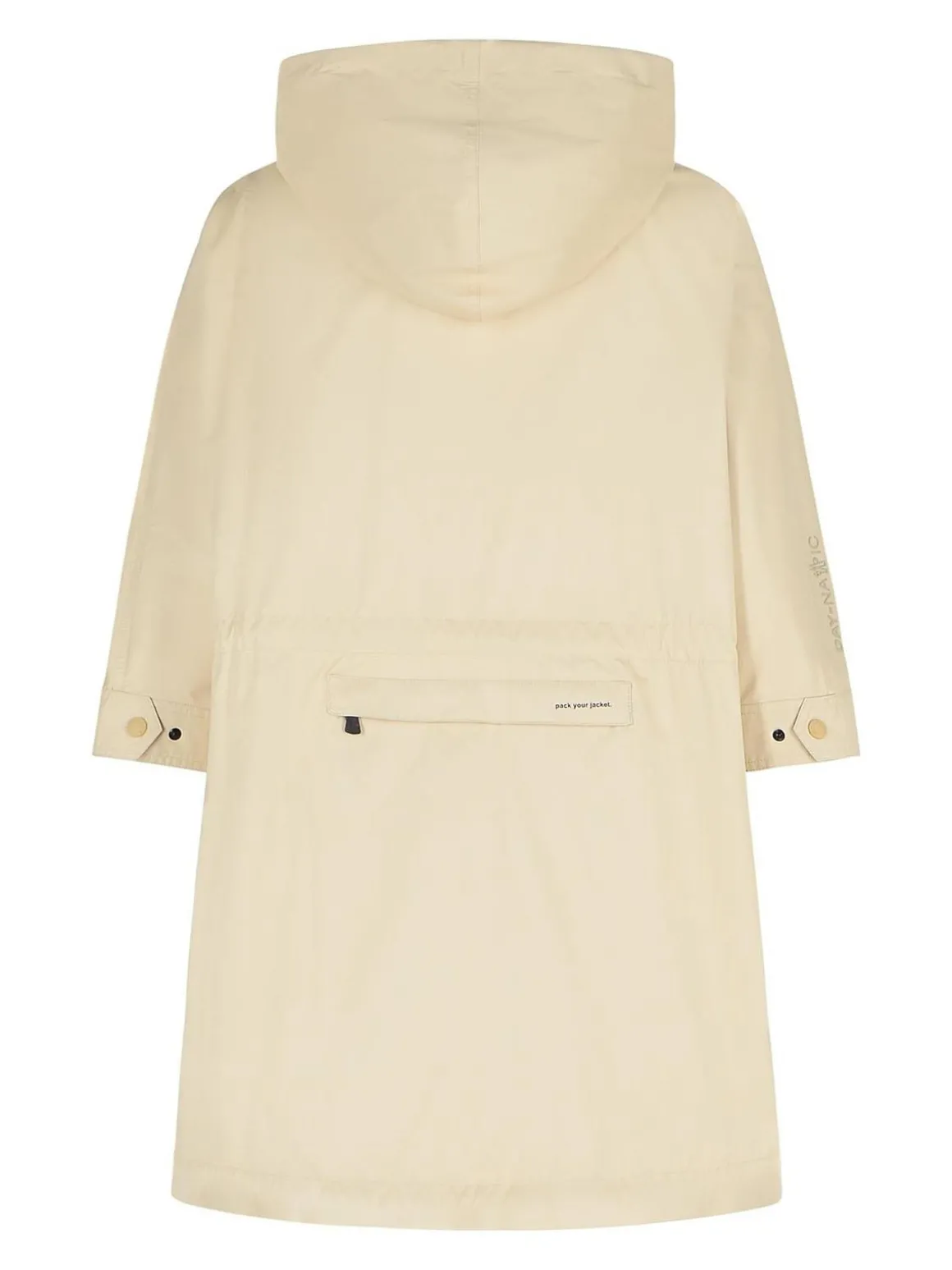 Vorassay Beige Nylon Cape