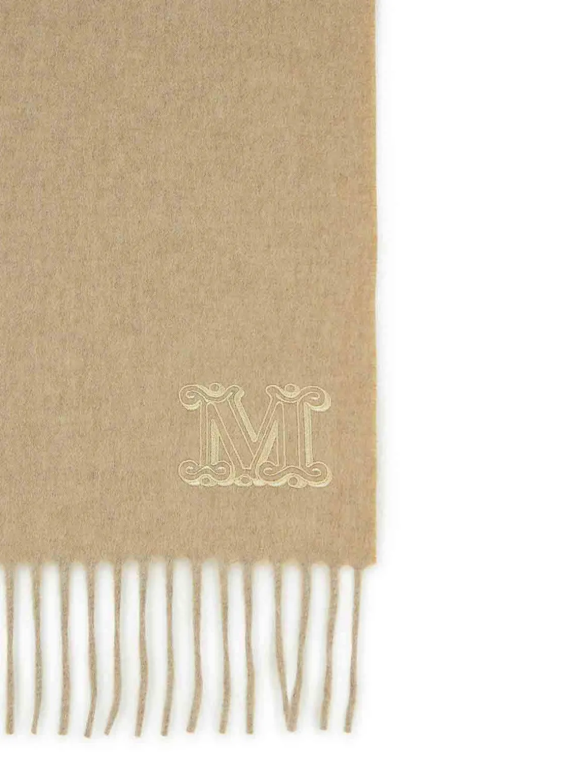 Wsdalia Cashmere ha rubato con ricamo beige