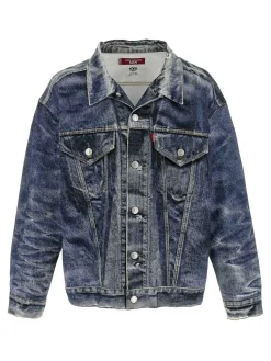 X Giacca di effetto denim levis