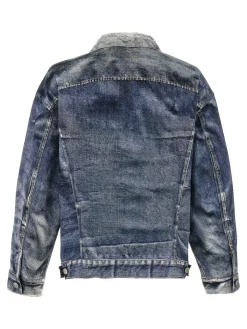 X Giacca di effetto denim levis