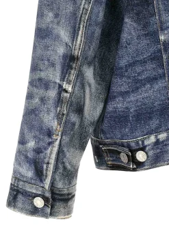 X Giacca di effetto denim levis