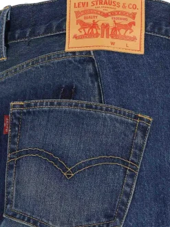 X Levis Strauss gont Midi in Denim Logo