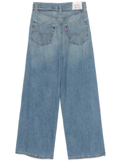 XL jeans dritti in denim blu