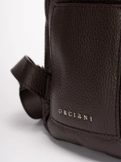 zaino in pelle `micron`
